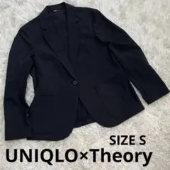 UNIQLO×Theory感動ジャケットブラック S テーラード 軽量