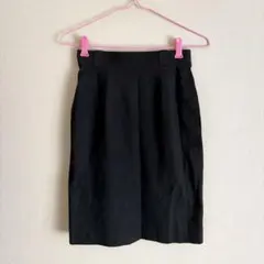 Christian Dior♡タイトスカート　人工皮革　フェイクレザー　スリット