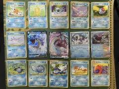 ラプラスv,vmax、水タイプ旧裏１５枚セット