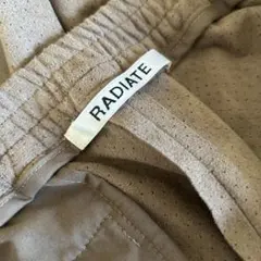 美品!!★ RADIATE ラディエイト★パンチングスエード ショートPT★モカ