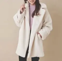 ボアチェスターコクーンコート