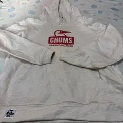 CHUMS パーカー クリーム色 Ｌサイズ