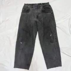 W34L30】90s 00s Levis シルバータブ Baggy ブラック - メルカリ