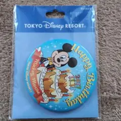 東京ディズニーリゾート ミッキーマウス缶バッジ