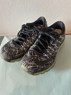 【NIKE】ナイキ　エアマックス 2016 プリント　24.0cm　白黒