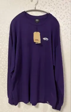 ☆新品☆VANS 長袖Tシャツ パープル XL 般若 滑走連合