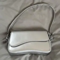 SHEIN バッグ シルバー