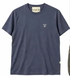 SATUR Tシャツ ネイビー