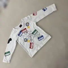BABYDOOL ミッキー　コラボ　長袖　ロンT トップス　カットソー