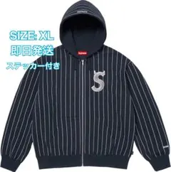 supreme devil s logo zip up hooded XL