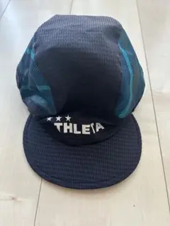 ATHLETA メッシュキャップ 黒/青
