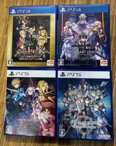 PS5 ソードアート・オンライン2作品 PS4 ソードアートオンライン2作品