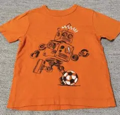 Baby GAP110㎝オレンジTシャツ　半袖ロボット