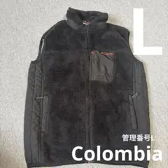 ベスト　Colombia メンズ　L 起毛　シンプル