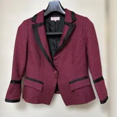 Sable テーラードジャケット 13AR 赤黒セットアップ