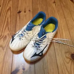 MIZUNO ミズノ　フットサルシューズ ホワイト/ブルー　23㎝