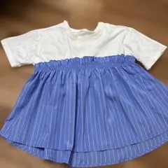 Samansa Ｍos2 blue トップスのサムネイル