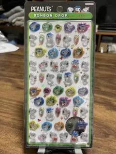 PEANUTSスヌーピーボンボンドロップシール