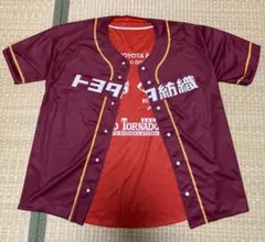 トヨタ紡織 スポーツ応援 リバーシブルベースボールシャツユニフォーム　レア