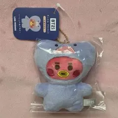 BT21 TATA マスコット　チャーム　キーリング　メガマウス　BTS テテのサムネイル