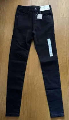 GU ウルトラストレッチ スキニー デニム ブラック