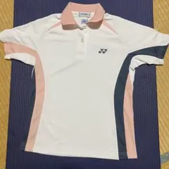 レディース　YONEX 吸汗速乾ポロシャツ ホワイト/ピンク/ネイビー
