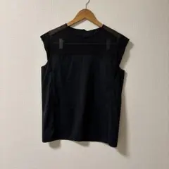 最終値下げ！トゥモローランド ブラック ノースリーブシャツ