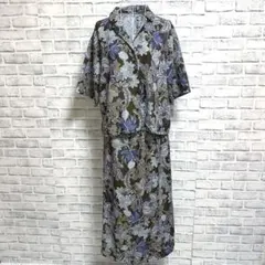 未使用品【COLONY 2139】花柄スカーフ柄　シャツ　スカート　セットアップ