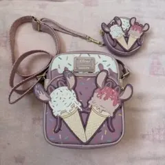 Disney loungefly エンジェル ポシェットバッグ&ポーチ