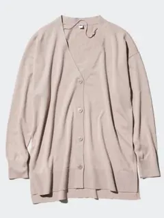 【新品未使用】ユニクロ UVカットVネックロングカーディガン