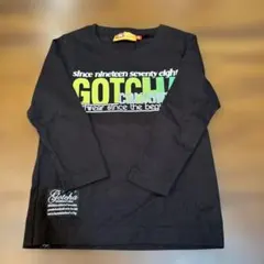 Gotcha ブラック 長袖カットソー 100cm