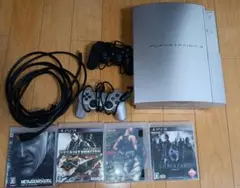 美品　PlayStation 3 本体 + ゲームソフト4本セット　プレステ