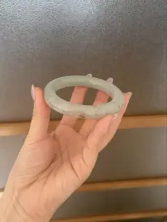 天然ミャンマー産 本翡翠 福豆帝王緑・陽緑 玉飾り | Mercari