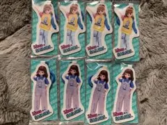 リカちゃんくじ ダイカットキーチェーン 8点セット