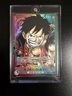 ⭐️ONEPIECE Card⭐️レカフィグルフィ金パラレルL ST01-001 - メルカリ