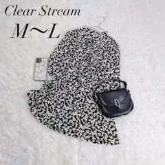 クリアーストリーム/ブラウス/総柄/花柄/M/Ｌ/チュニック/新品✨️/タグ付き
