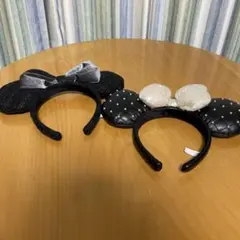 ディズニー　カチューシャ　ミニー