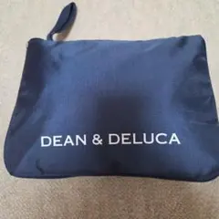 DEAN & DELUCA エコバッグ 折りたたみ ネイビー