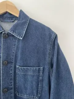 ユニクロ uniqlo デニム カバーオール ジャケット インディゴ