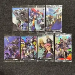 イタジャガ機動戦士ガンダムビジュアルアートコレクション 7枚セット