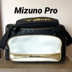 MizunoProミズノプロ スポーツバッグ ブラック×ホワイト