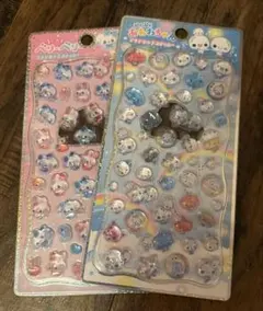 あわわちゃん　ベリーベリー　プチドロップステッカー　2枚