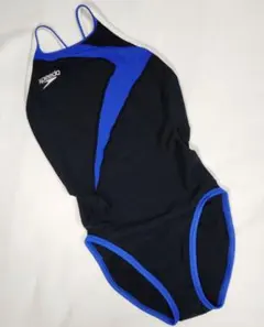 Speedo 競泳水着 Oサイズ STW01902 黒/青