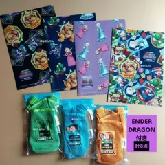 アサヒ飲料マイクラ マインクラフトボトルホルダー&スーパーマリオ クリアファイルのサムネイル