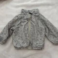 恐竜柄グレージャケット 100cm