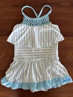 オリーブデオリーブワンピース水着 水色130㎝