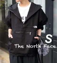【 S 】ブラック★ コンパクトアノラック★ ノースフェイス