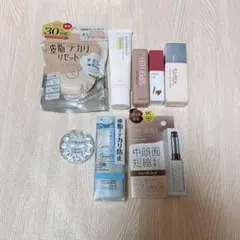 プチプラコスメ ベース、パウダー、リップ等 計8点 まとめ売り