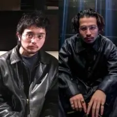 レザージャケット　常田大希 希少 常田大希 着用 N.HOOLYWOOD フェイクレザージャケット 最終値下