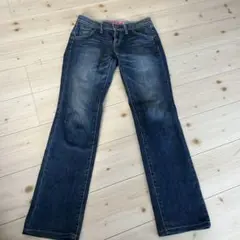 UNIQLO Style upジーンズ ダークブルー【中古品】